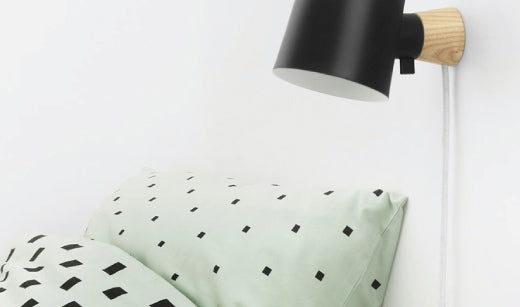 Rise - Vegglampe - Grå