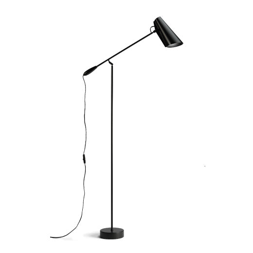 Birdy - Gulvlampe - Sort / Sort