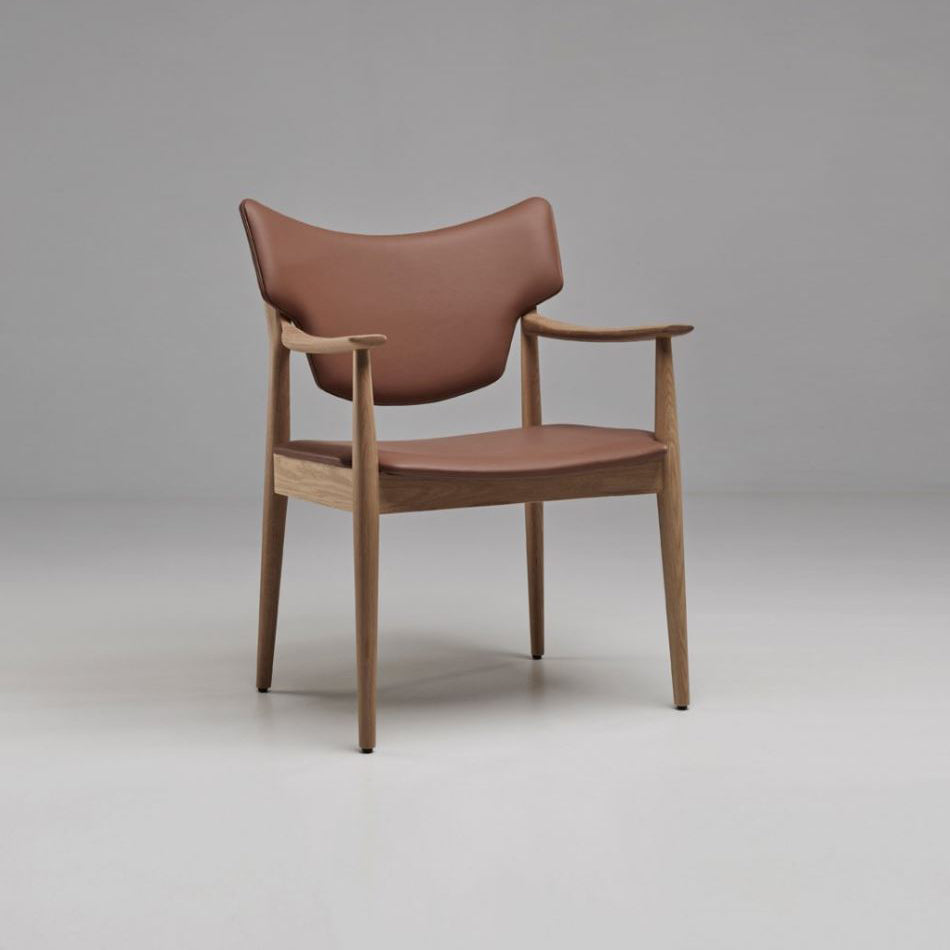 Veng - Spisestol m/armlene - Tekstil