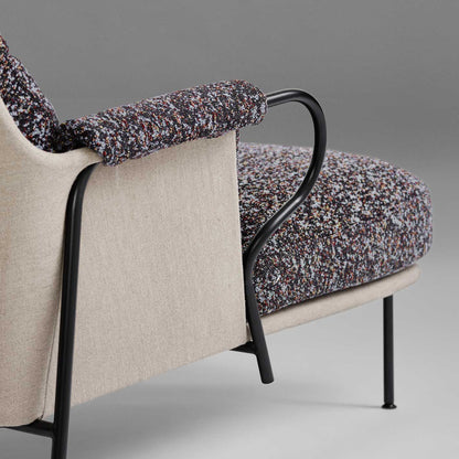 Lyra -  Chaise Longue - Tekstil