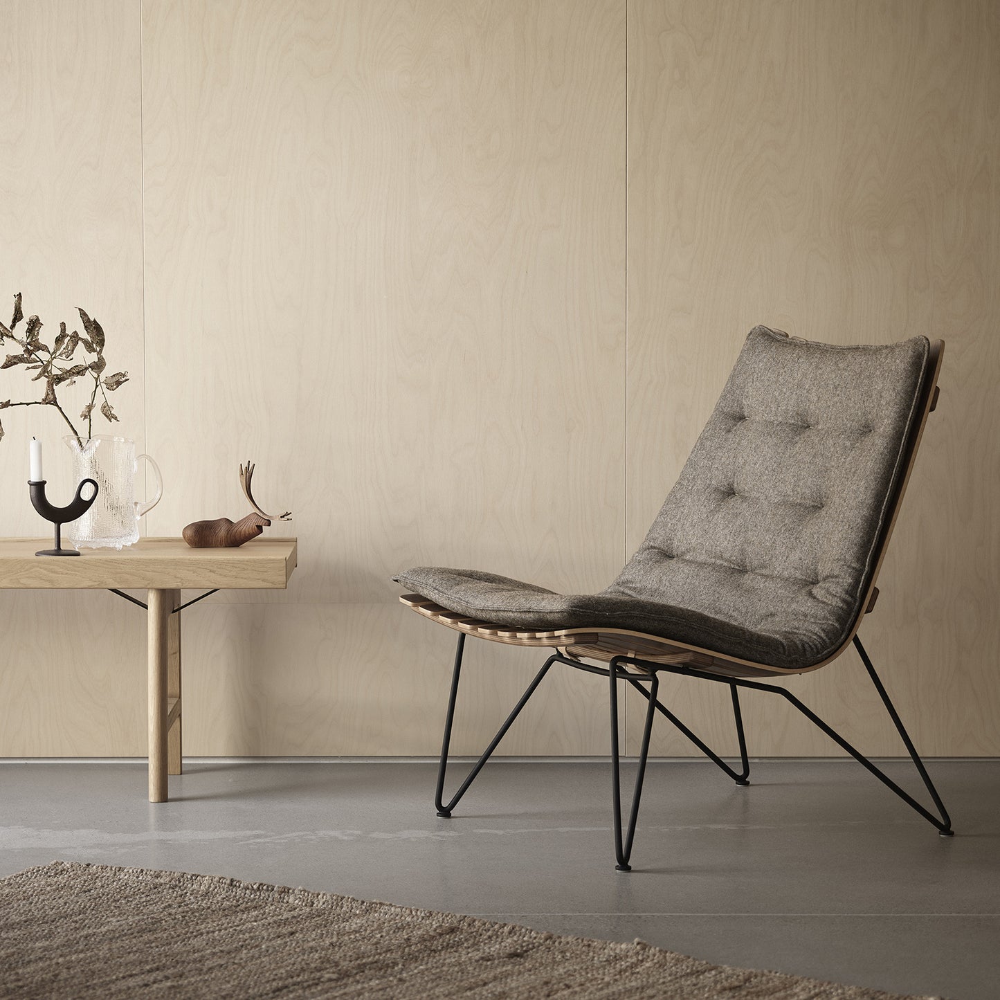 Scandi Lux - Pute - Lav - Tekstil